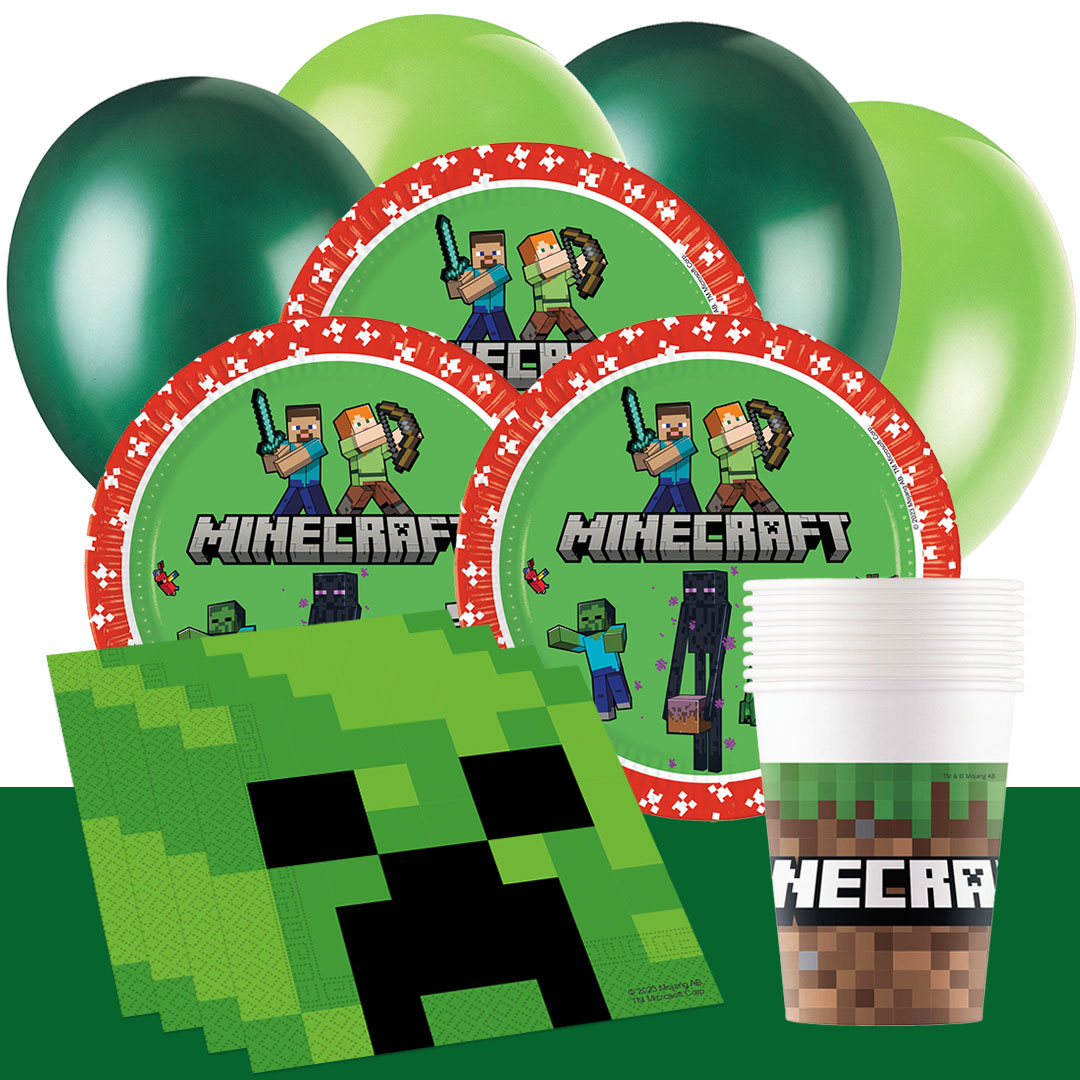 Minecraft - Feestpakket 8-24 personen