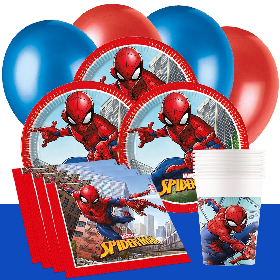 Spiderman - Feestpakket 8-24 personen