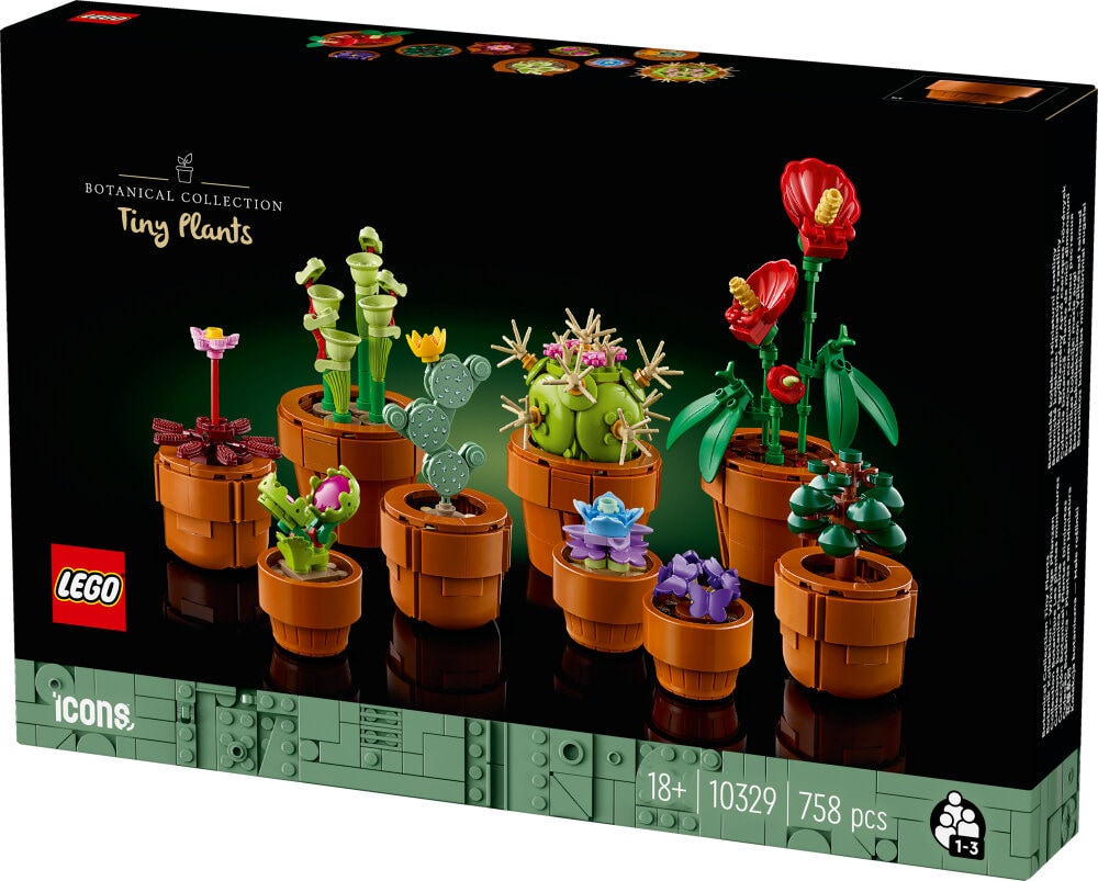 LEGO Icons - Miniplantjes 18+