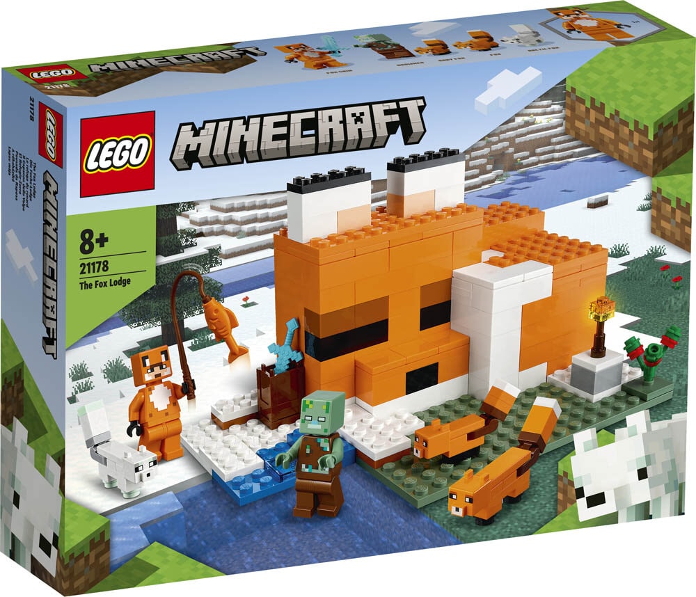 LEGO Minecraft - De Vossenhut 8+