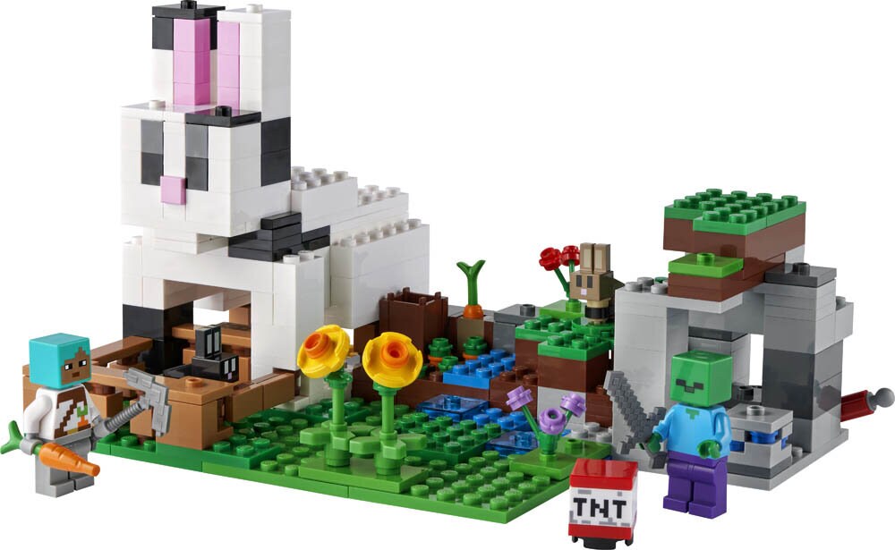 LEGO Minecraft - De Konijnenhoeve 8+