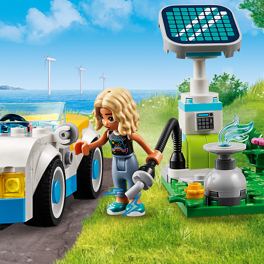LEGO Friends - Elektrische auto en oplaadpunt 6+