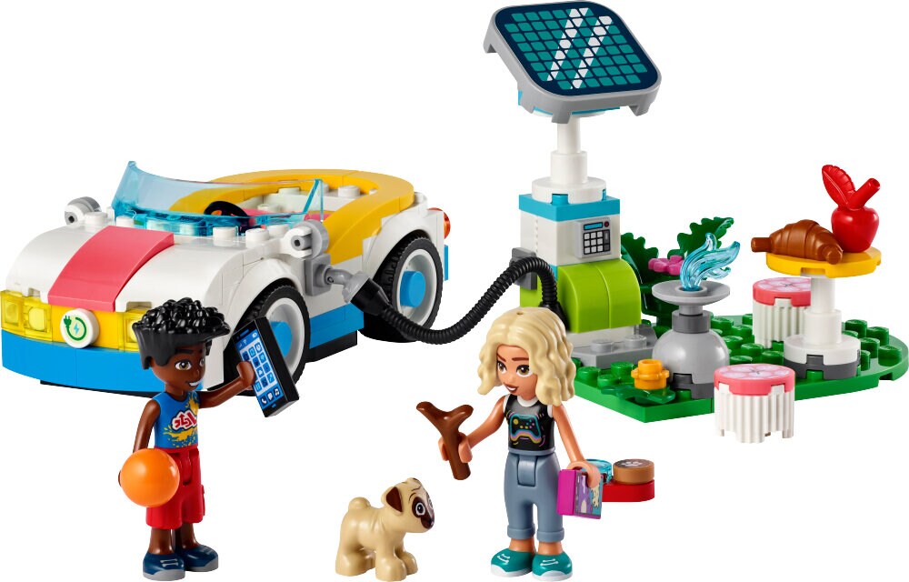 LEGO Friends - Elektrische auto en oplaadpunt 6+