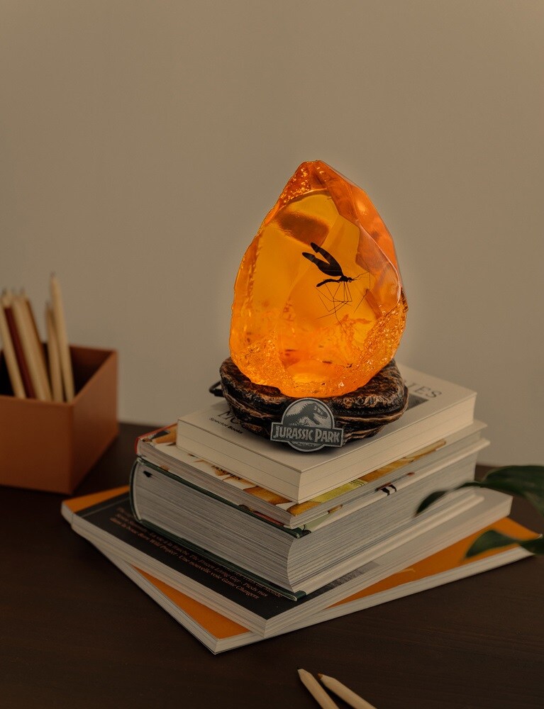 Jurassic Park - Amber Stone Lamp