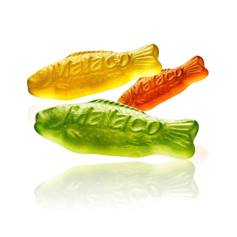 Malaco Pastelvissen 3 kg Grootverpakking