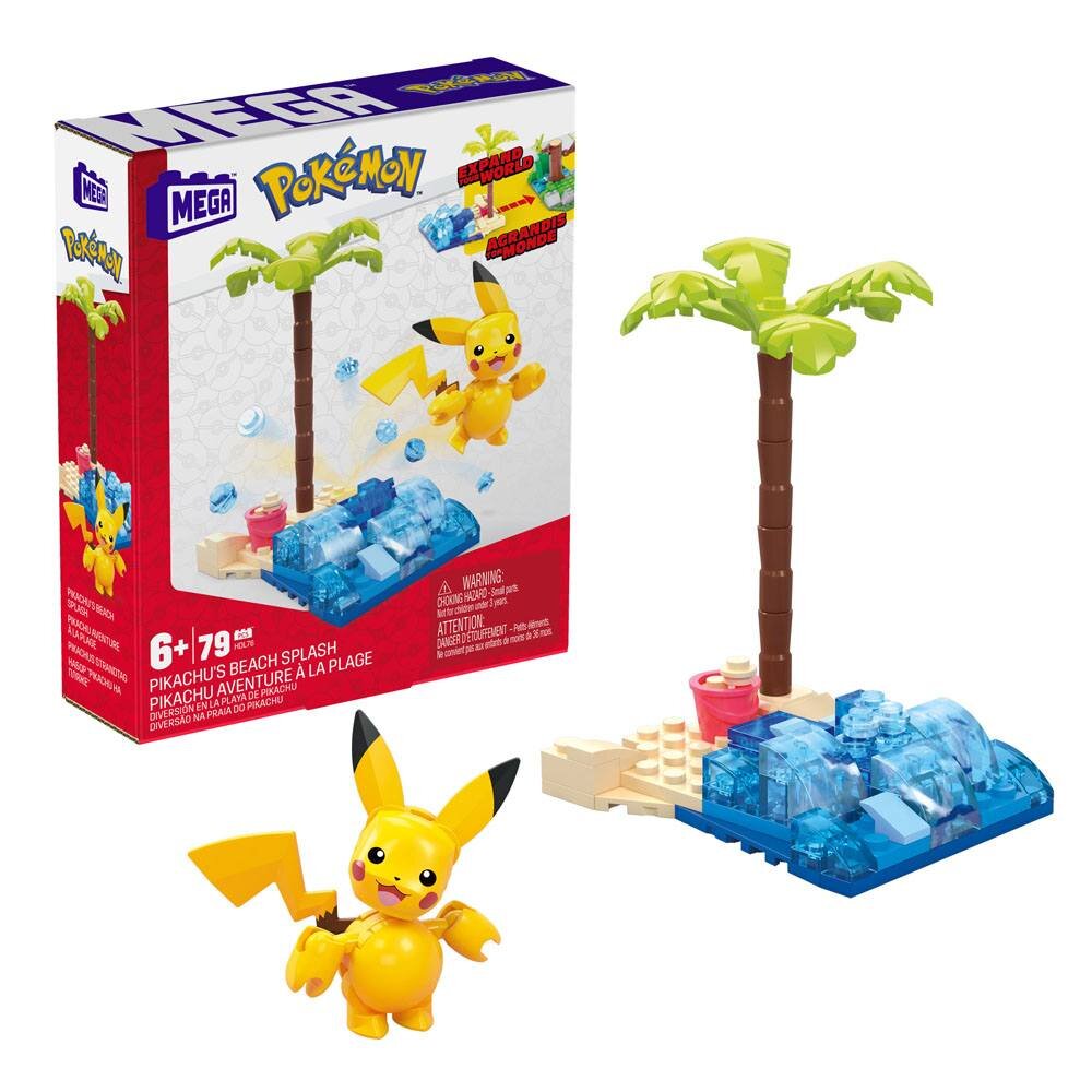 Pokémon - Mega Construction Set Pikachu's Beach Splash