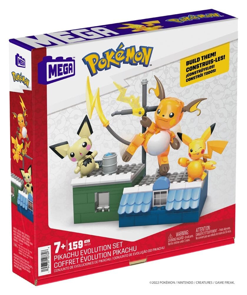 Pokémon - Mega Construction Set Pikachu Evoluties