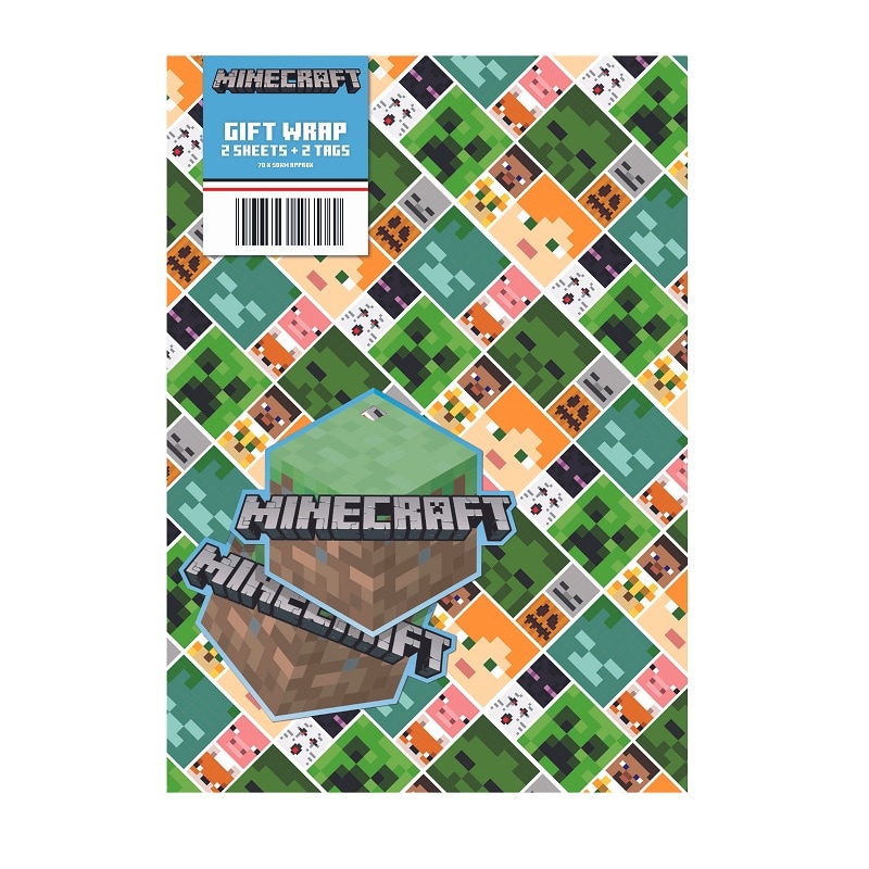 Minecraft Cadeaupapier