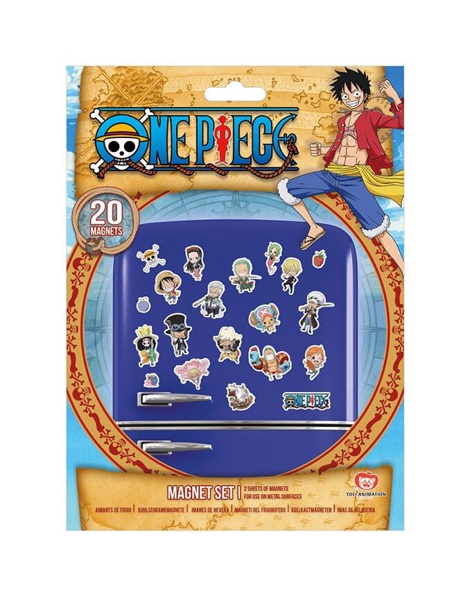 One Piece - Koelkastmagneten 20 stuks