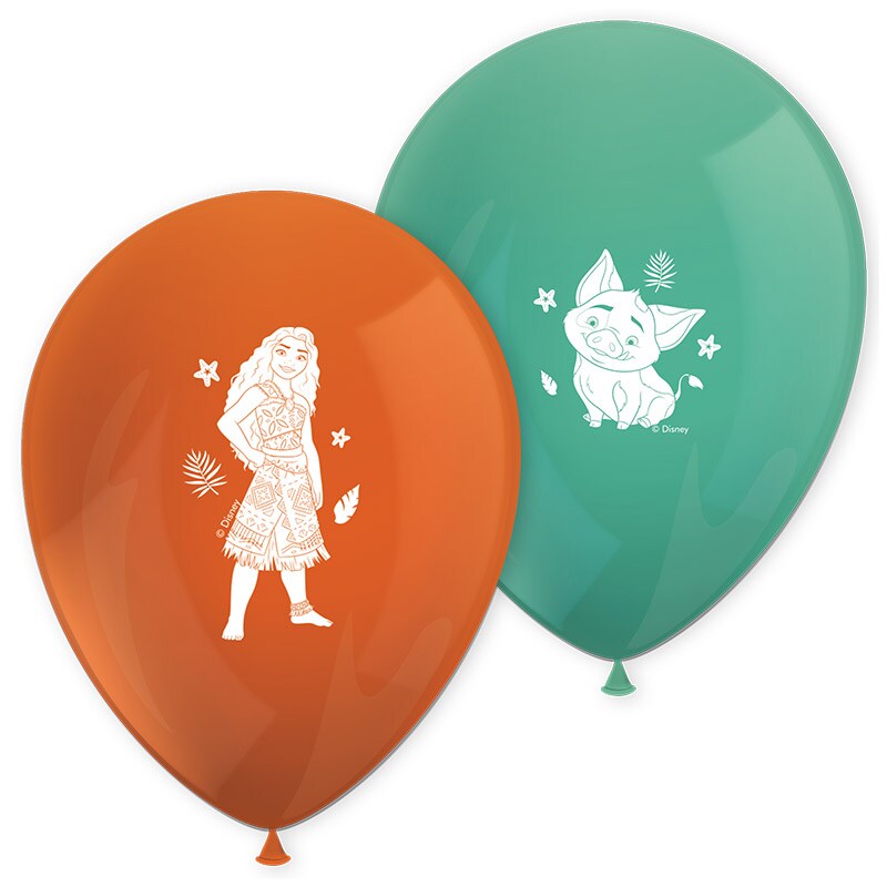 Vaiana 2 - Ballonnen 8 stuks