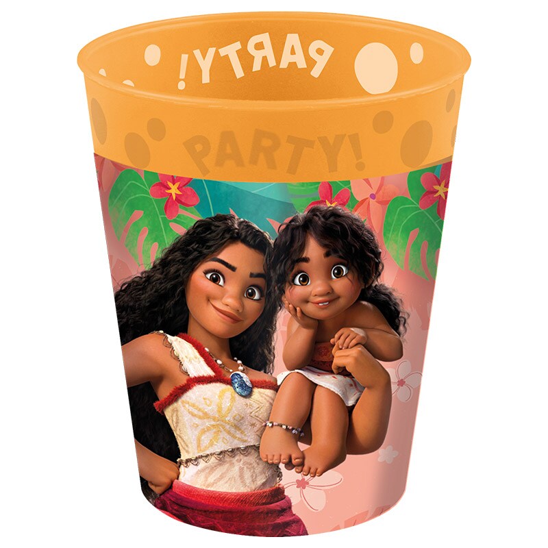 Vaiana 2 - Plastic bekers 250 ml, 4-pack