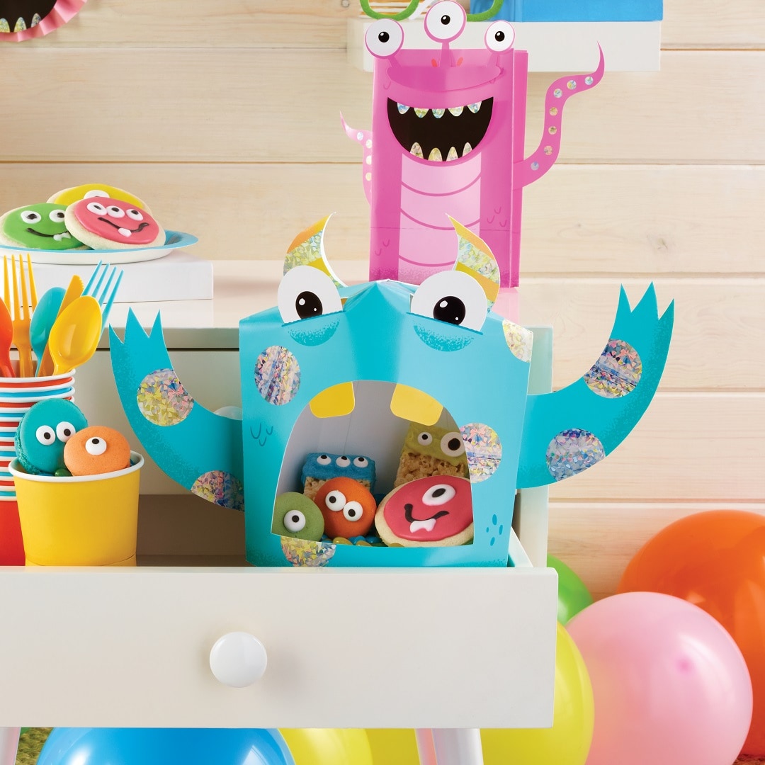 Schattige Monsters - Tafeldecoratie