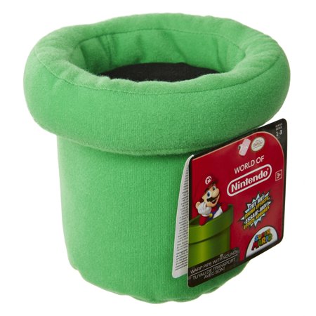 Super Mario Bros - Warp Pipe Knuffel 13 cm