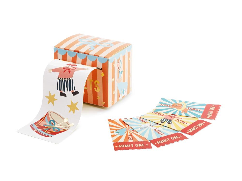 Circus Stickers & Toegangskaartjes