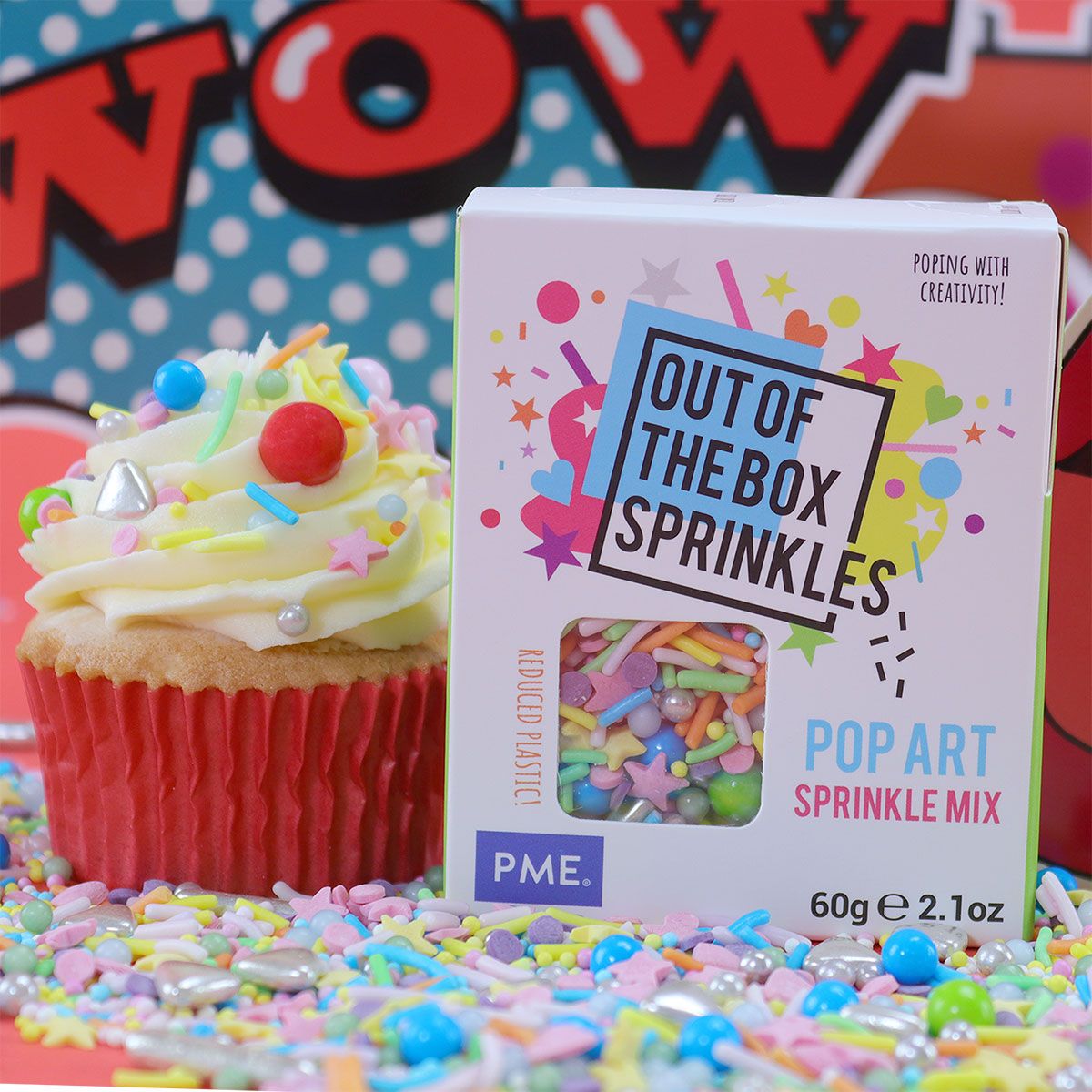 PME Sprinkles - Pop Art 60 g