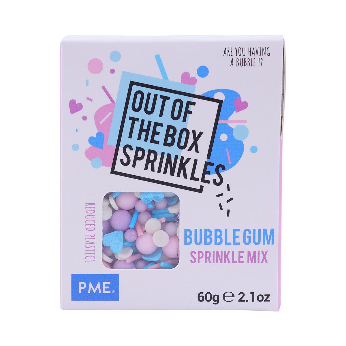 PME Sprinkles - Bubble Gum 60 g