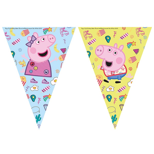 Peppa Pig - Vlaggenlijn 230 cm