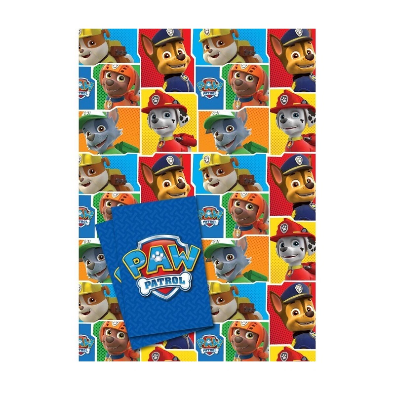 Paw Patrol Cadeaupapier Kidspartystore paw-patrol-cadeaupapier-kidspartystore