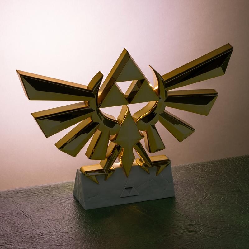 Zelda Hyrule Crest Lamp 28 cm