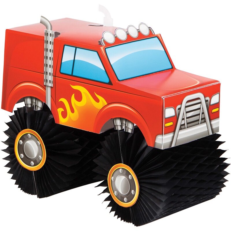 Monster Truck - Tafeldecoratie 3D