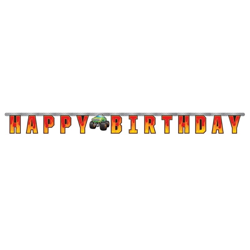 Monster Truck - Slinger Happy Birthday
