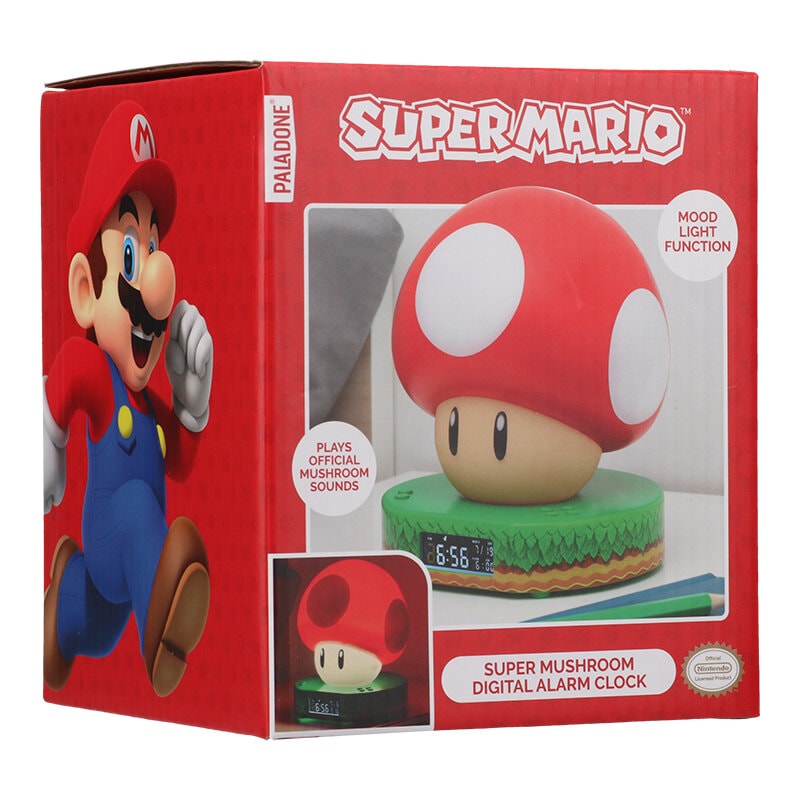 Super Mario Bros - Wekker Super Mushroom