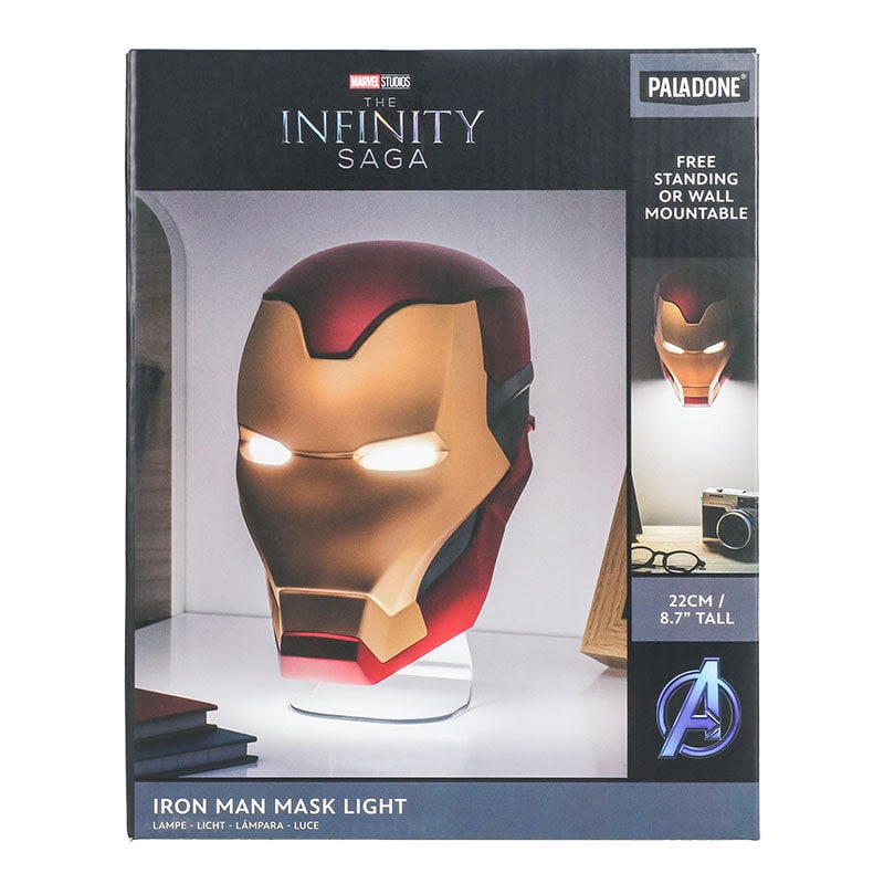 Iron Man LED-lamp - Masker