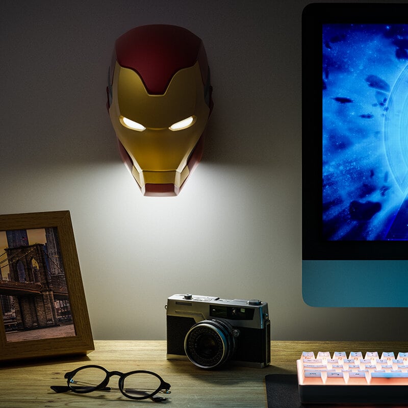 Iron Man LED-lamp - Masker