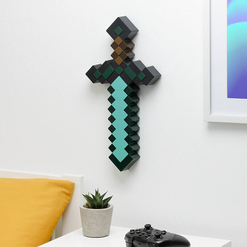 Minecraft - Diamanten Zwaard Lamp 40 cm