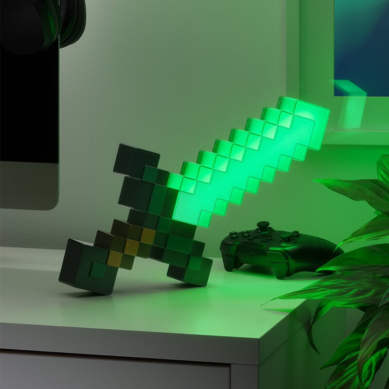 Minecraft - Diamanten Zwaard Lamp 40 cm