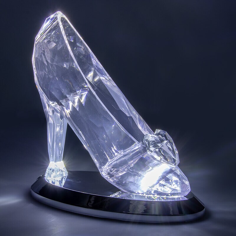 Disney - Lamp Assepoesters glazen schoen 19 cm