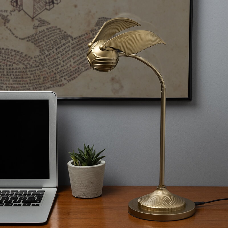 Harry Potter - Bureaulamp Gouden Snaai 40 cm