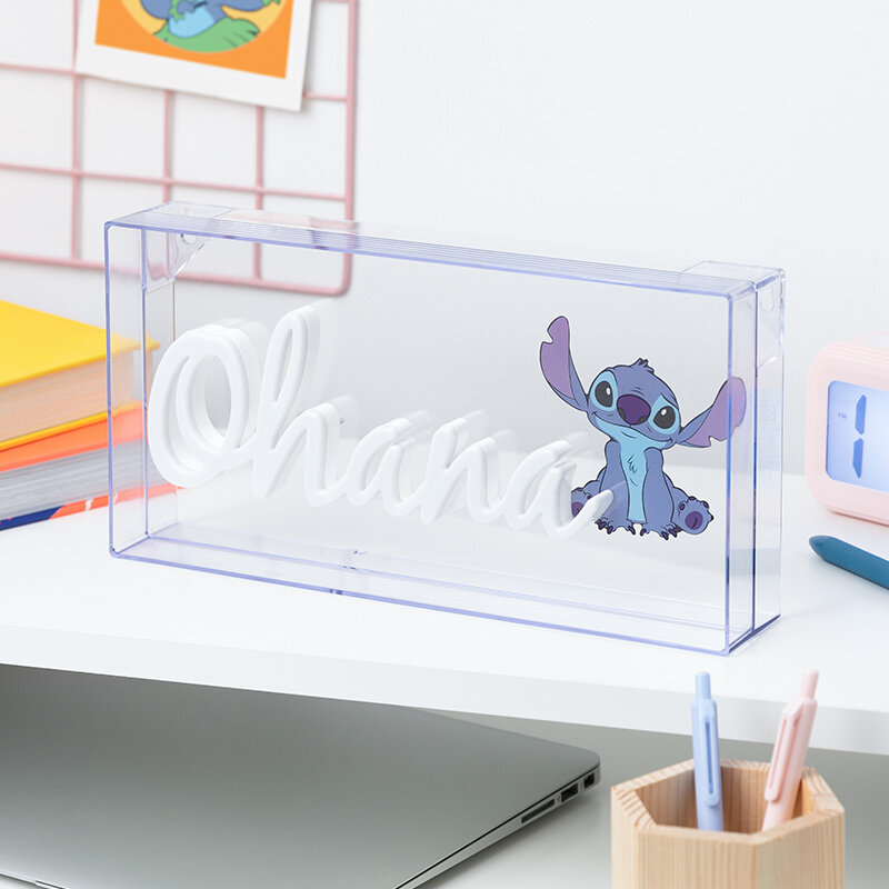 Stitch - Neon LED-lamp Ohana