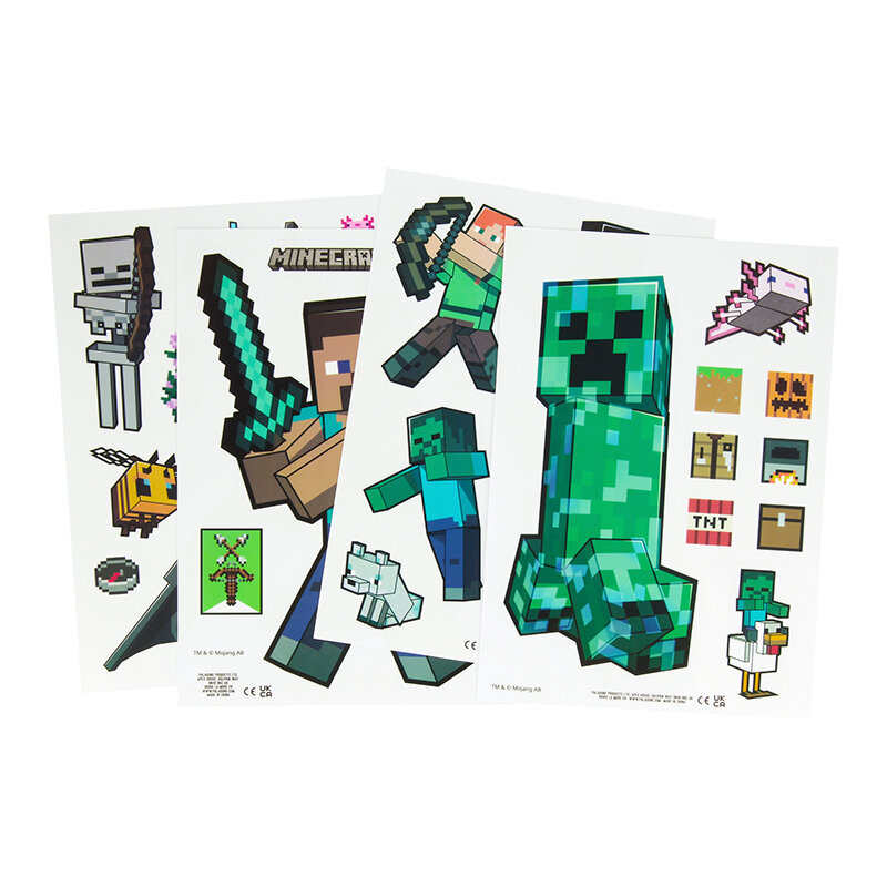 Minecraft - Raamstickers 35 stuks