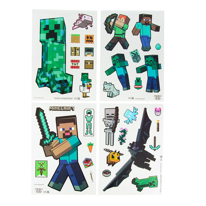 Minecraft - Raamstickers 35 stuks