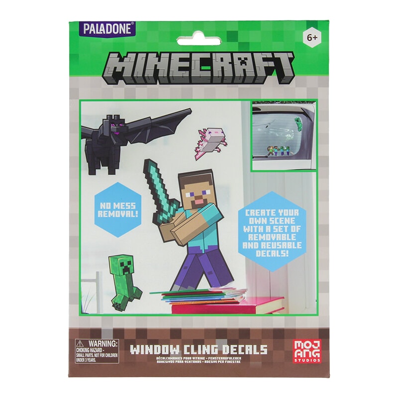 Minecraft - Raamstickers 35 stuks