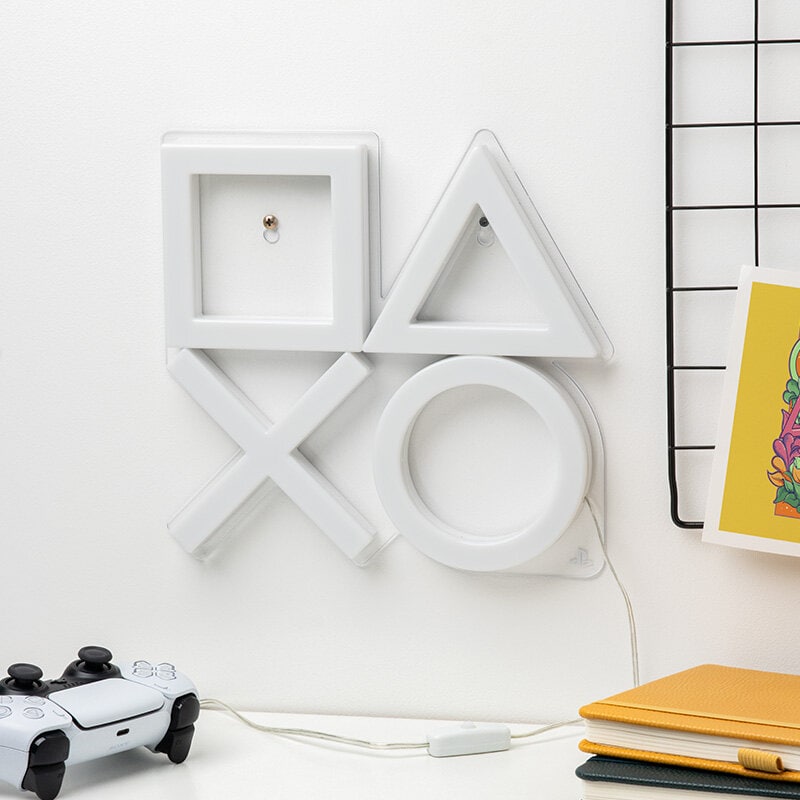 PlayStation Neon LED-wandlamp 25 cm