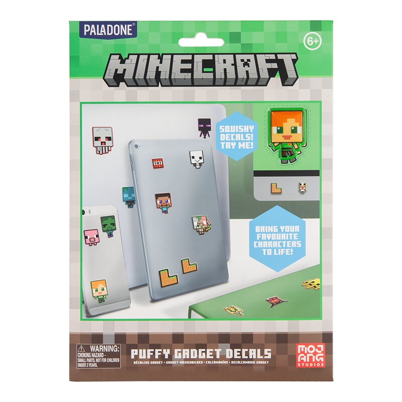 Minecraft - 3D Stickers 60 stuks