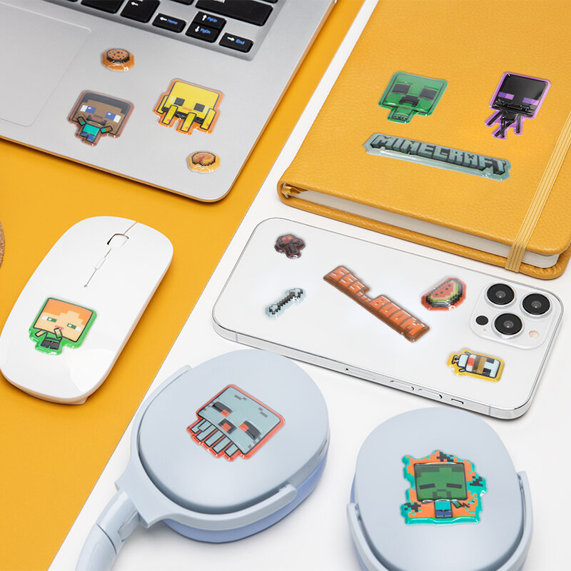 Minecraft - 3D Stickers 60 stuks