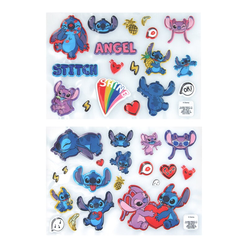 Lilo & Stitch - 3D Stickers 37 stuks