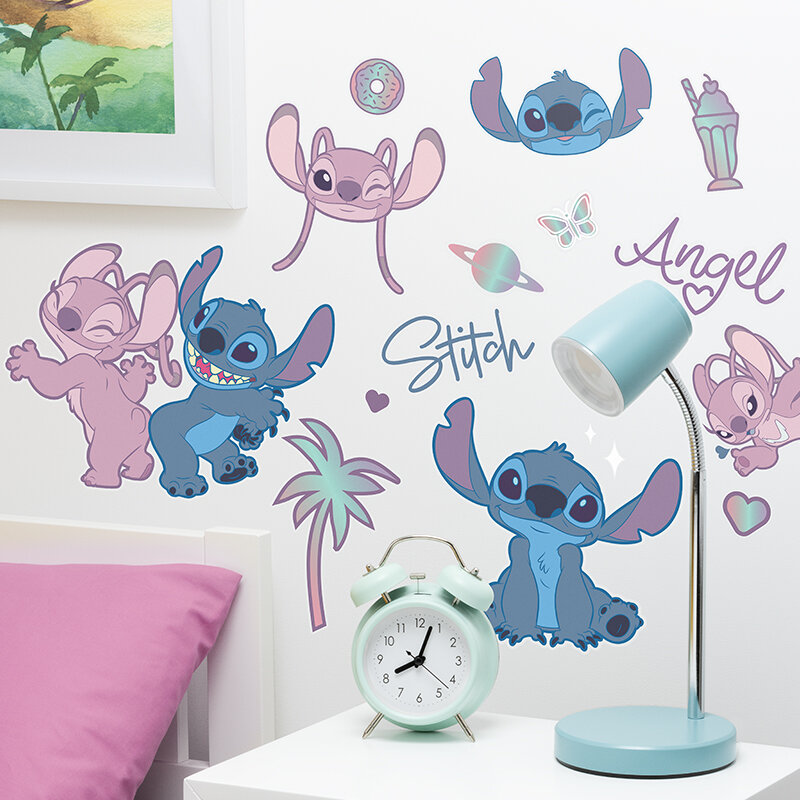 Lilo & Stitch - Muurstickers 58 stuks
