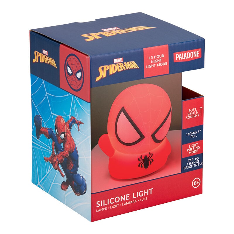 Spiderman Nachtlamp 14 cm