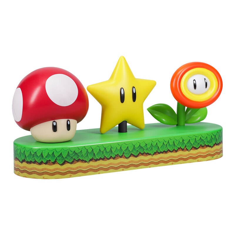 Super Mario™ lamp met iconische afbeeldingen, 30 cm