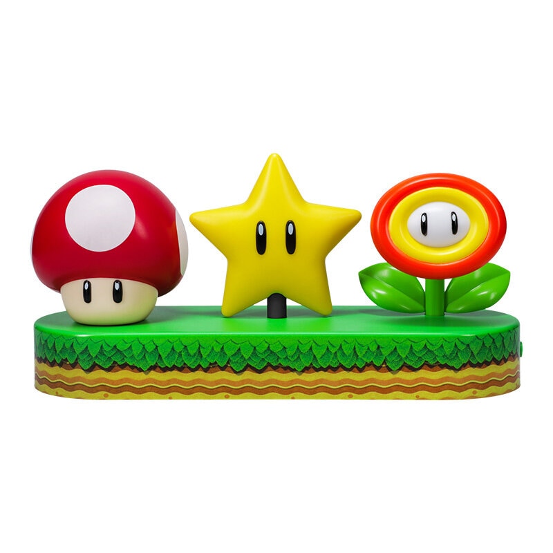 Super Mario™ lamp met iconische afbeeldingen, 30 cm