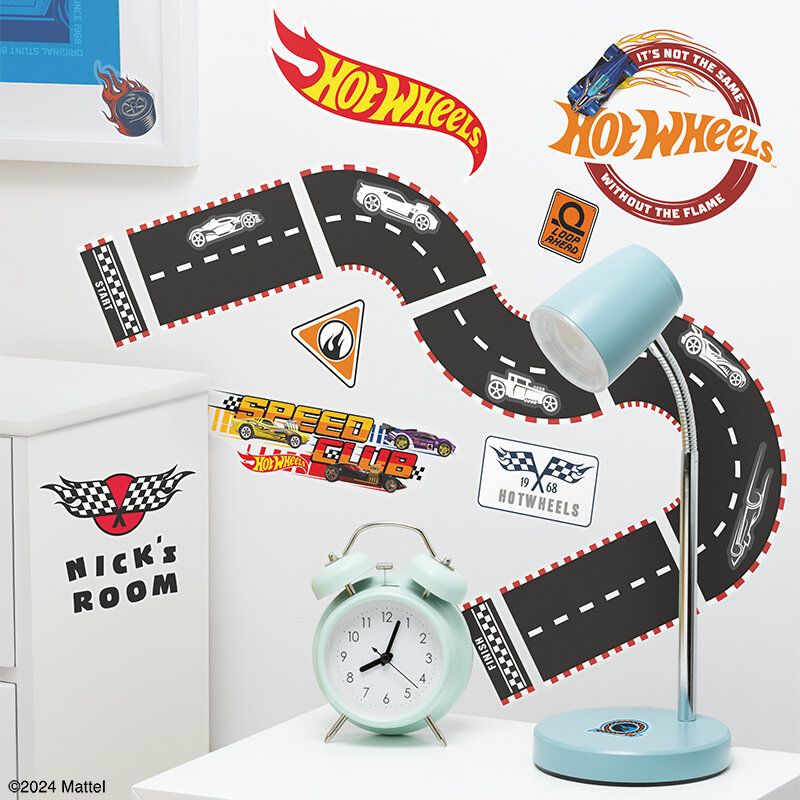 Hot Wheels Muurdecoratie 143-delig