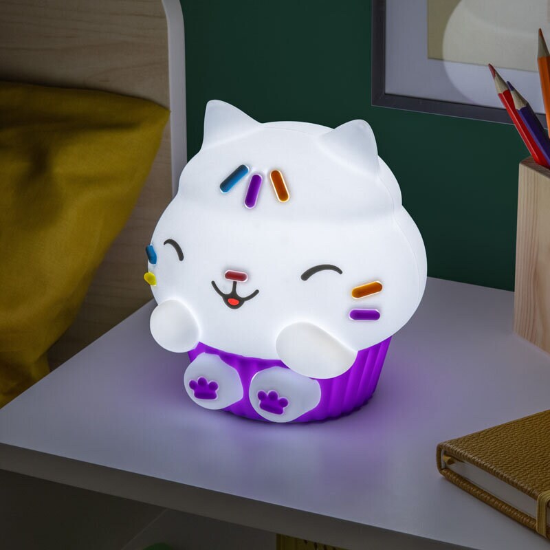 Gabby's Dollhouse Cakey Cat Lamp