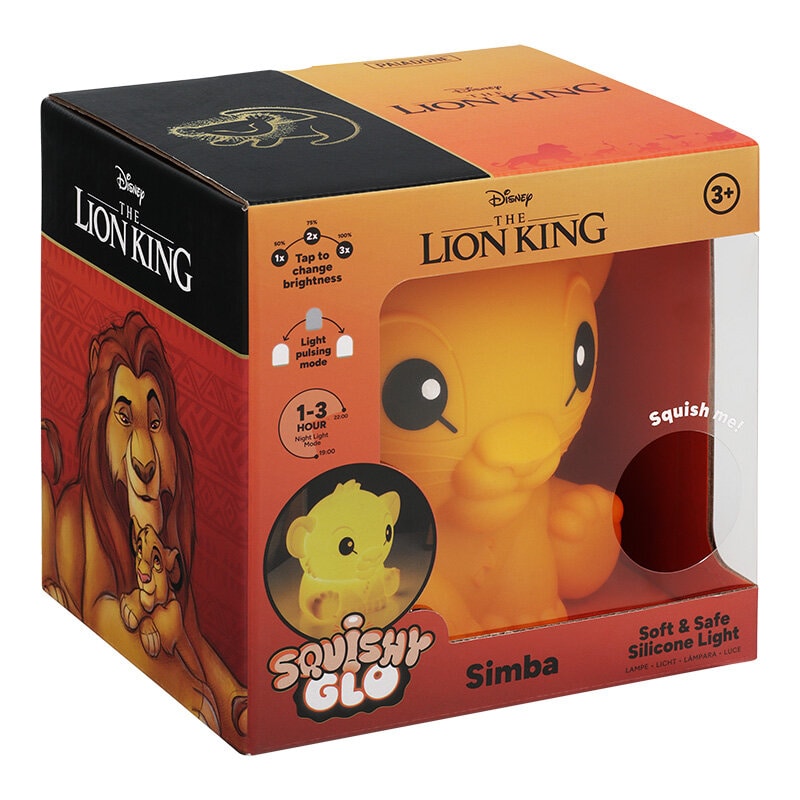 De Leeuwenkoning Simba Nachtlamp 15 cm