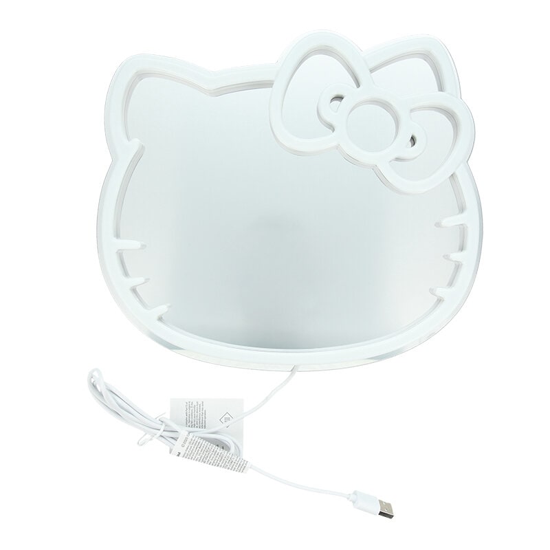 Hello Kitty LED-Wandlamp met spiegel