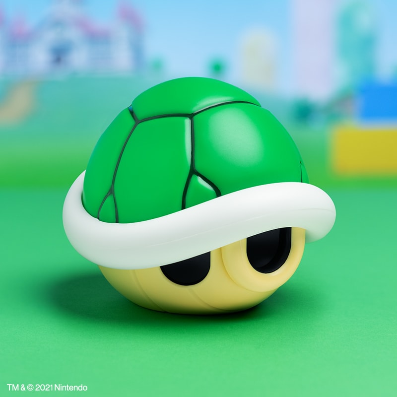 Super Mario - Lamp Green Shell met geluidseffecten