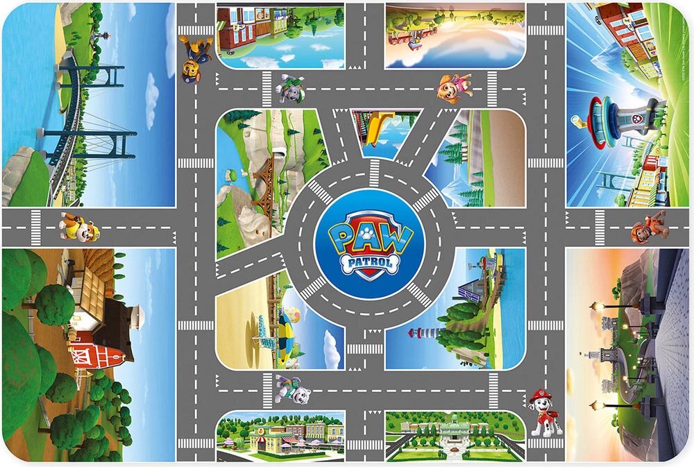 Speelmat Paw Patrol Stadsleven 75 x 112 cm